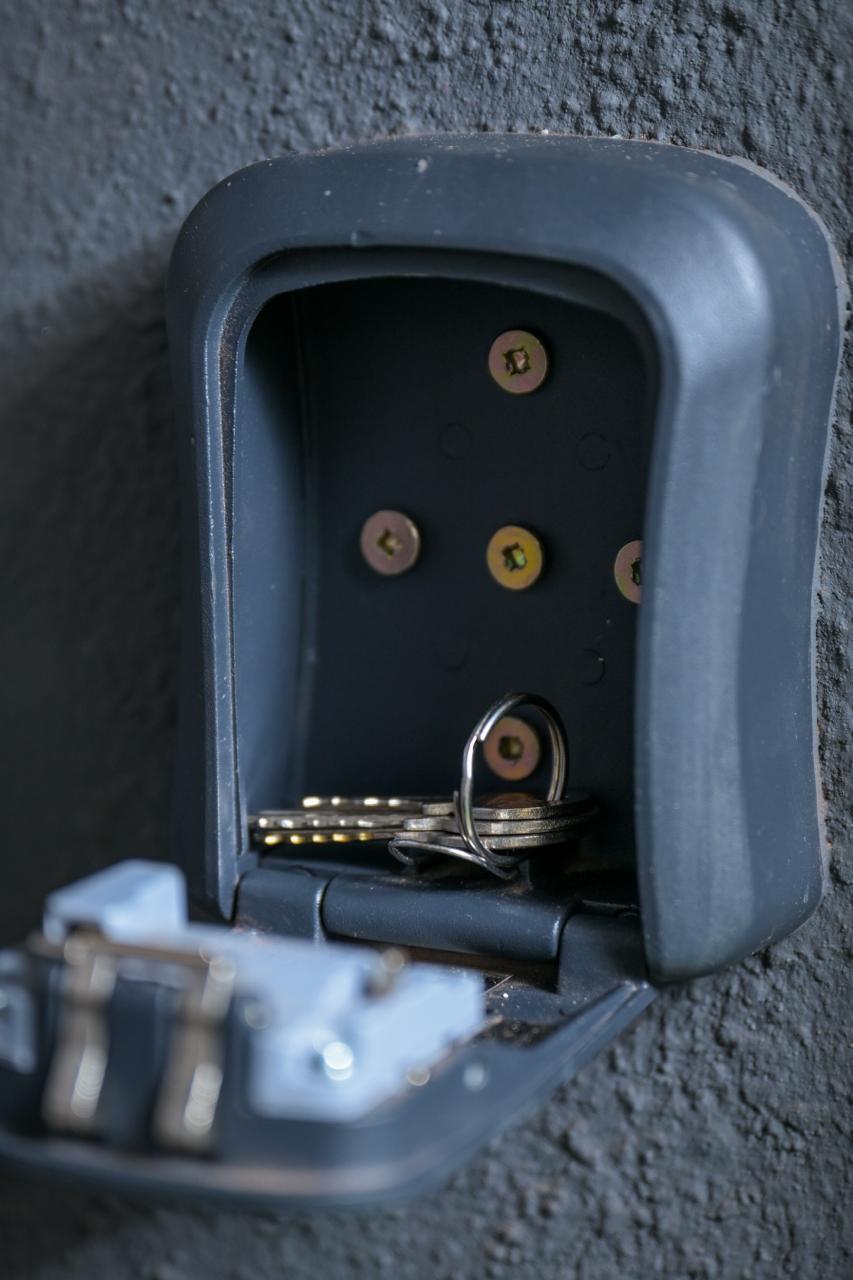 The Bright Room — secure key safe for private check-in