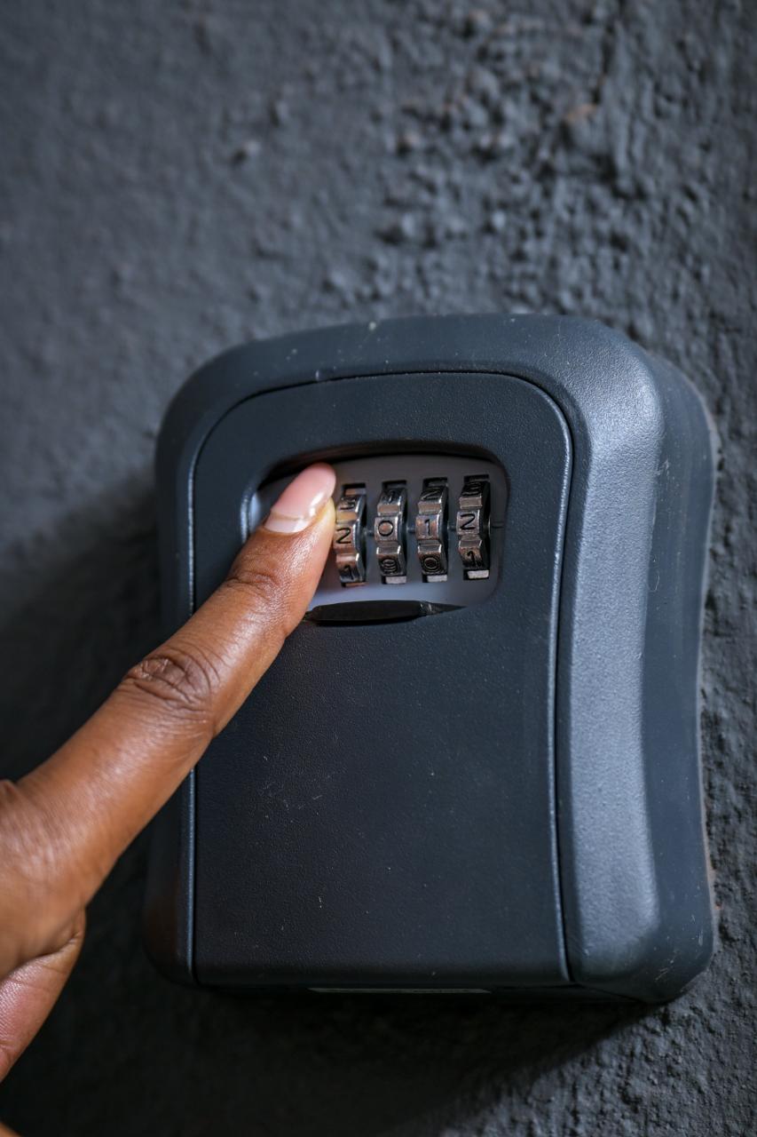 The Dark Room — secure key safe for private check-in