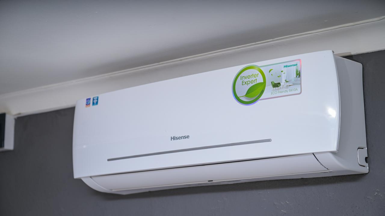 The Dark Room — air conditioning unit