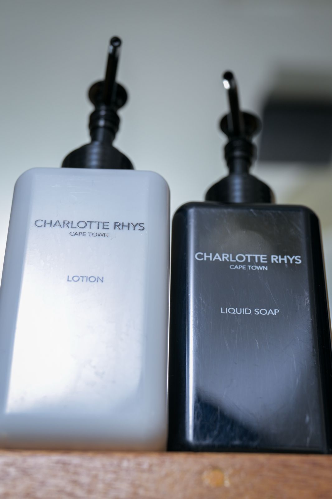 The Dark Room — Charlotte Rhys toiletries provided