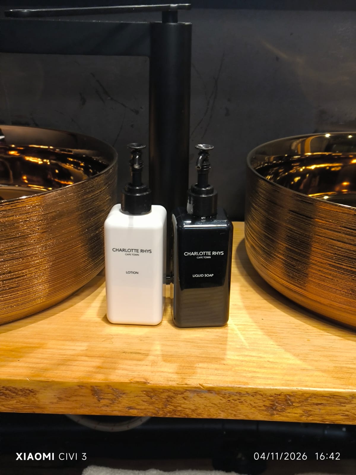 The Mihla Room — Charlotte Rhys toiletries and bronze basins